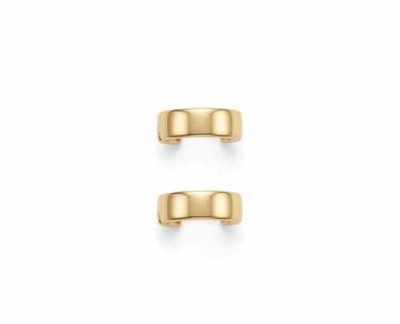 Arracadas Huggie Bold Oro 