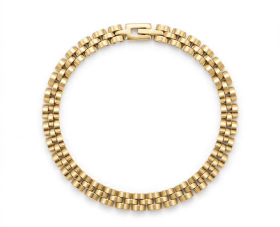 Pulsera Pantera Eslabón Dorado 