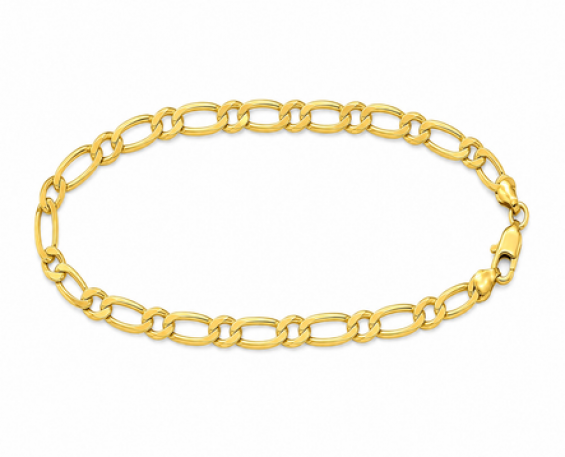 Pulsera Eslabones Eslabón Tipo Figaro
