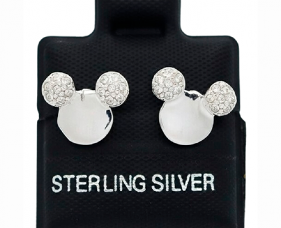 ARETES DE PLATA MIKY ESPEJO