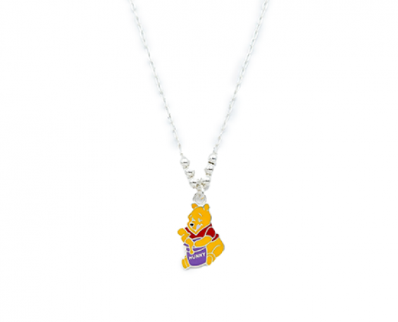 COLLAR PLATA .925 WINNIE POOH  