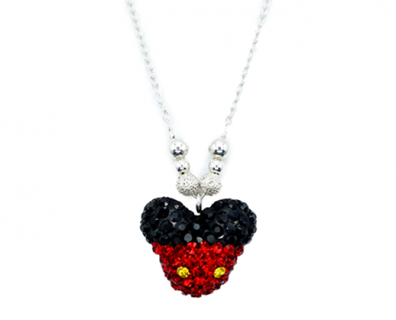 COLLAR PLATA.SILVER .925 CORAZON MIKY 