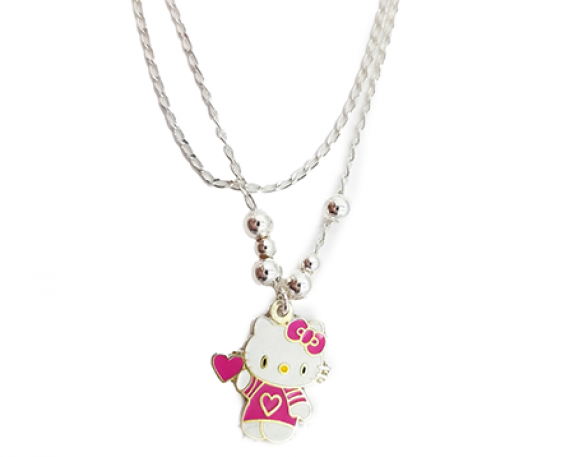 COLLAR PLATA.SILVER.925 KITTY 