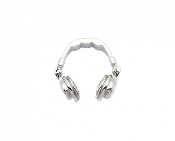 DIJE AUDIFONOS ACERO INOXIDABLE