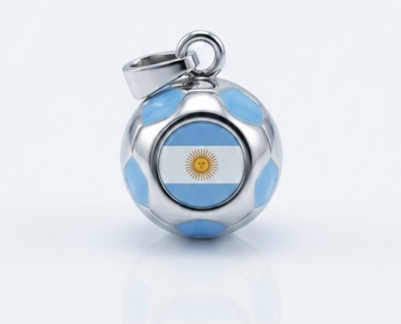 Dije balón de fútbol soccer Argentina