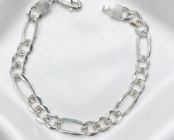 Pulsera de plata clasica