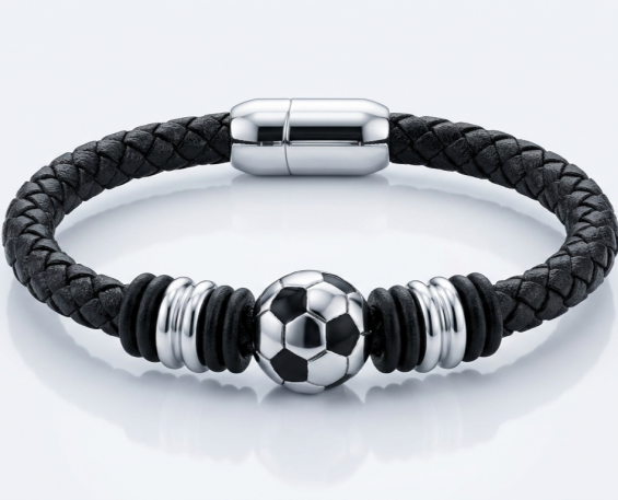 Pulsera con balón de fútbol soccer