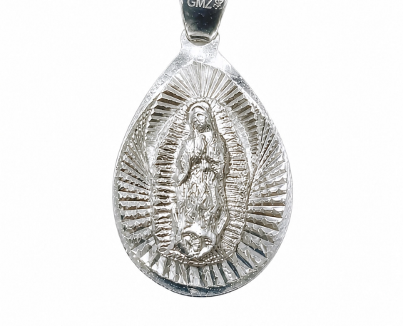 DIJE DE LA VIRGEN PLATA 