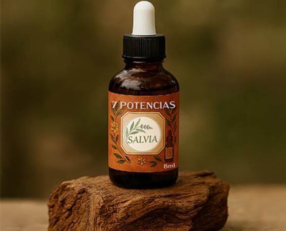 ESENCIA SALVIA 08 ML 7 POTENCIAS