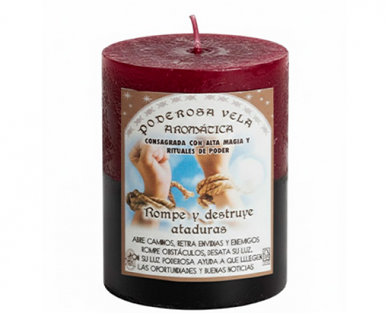 VELA ROMPE Y DESTRUYE ATADURAS