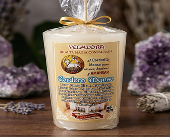 Veladora Cordero Manso
