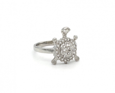 Anillo Plata Tortuga con Zirconias