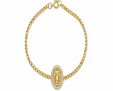 Pulsera Chapa - Medalla de la Virgen