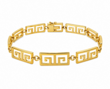 Pulsera Eslabones Estilo Griego