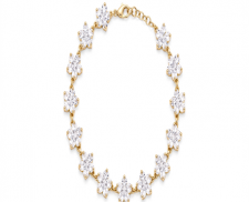 Pulsera Floral de Cristal