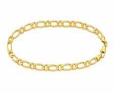 Pulsera Eslabones Eslabón Tipo Figaro