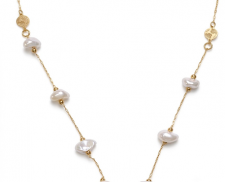 Collar de Perlas y Oro