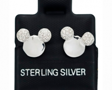 ARETES DE PLATA MIKY ESPEJO