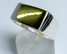 ANILLO DE ACERO INOXIDABLE RECTANGULAR