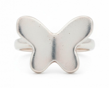 ANILLO DE PLATA CON FORMA DE MARIPOSA