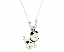 COLLAR PLATA SILVER .925  PERRITO  
