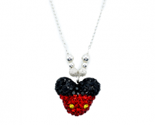 COLLAR PLATA.SILVER .925 CORAZON MIKY 