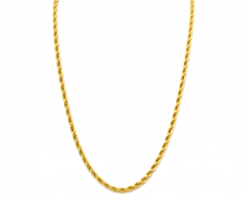 CADENA TORSAL 3MM CHAPA DE ORO 
