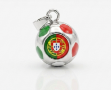 Dije balón de fútbol soccer Portugal