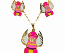 JUEGO DE ACERO INOXIDABLE PATIN CON ALAS 