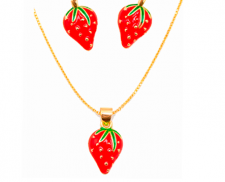 JUEGO CHAPA DE ORO FRESA ESME 