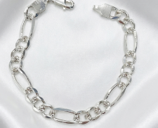 Pulsera de plata clasica