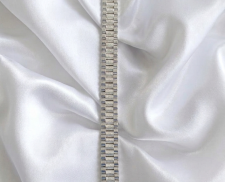 Pulsera de correa de plata