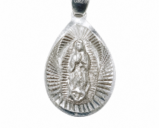 DIJE DE LA VIRGEN PLATA 