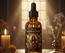 ESENCIA JAPONESA 16 ML SANTA MUERTE DORADA