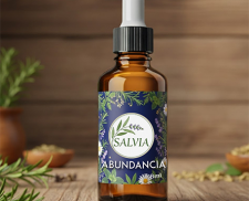 ESENCIA SALVIA 08 ML ABUNDANCIA