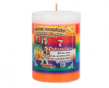 VELA PIRAMIDE 7 POTENCIAS CHICA