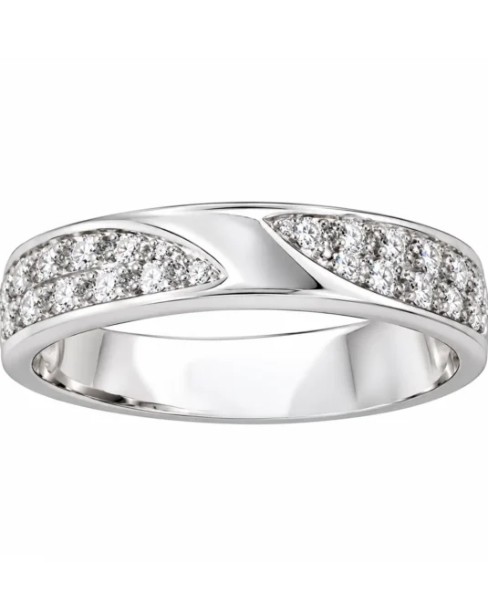 Anillo-Argolla zirconia on