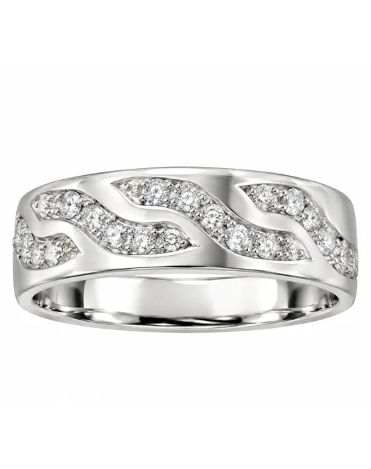 Anillo-Argolla zirconia