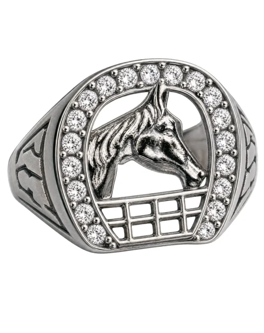 Anillo Caballero Herradura de Caballo