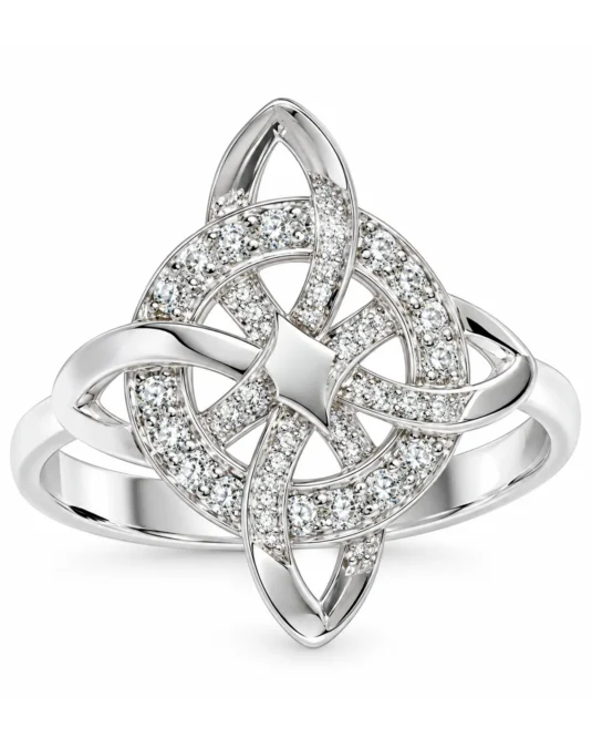 Anillo Nudo de Bruja