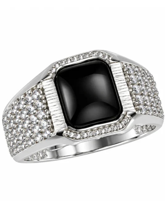 Anillo Ónix Nocturno