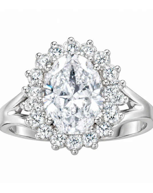 Anillo Zirconia Oval