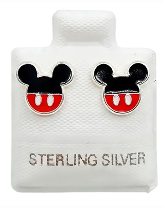 Aretes de Plata Mickey Mouse