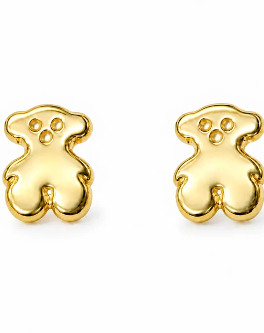 Aretes de Oro de Ositos