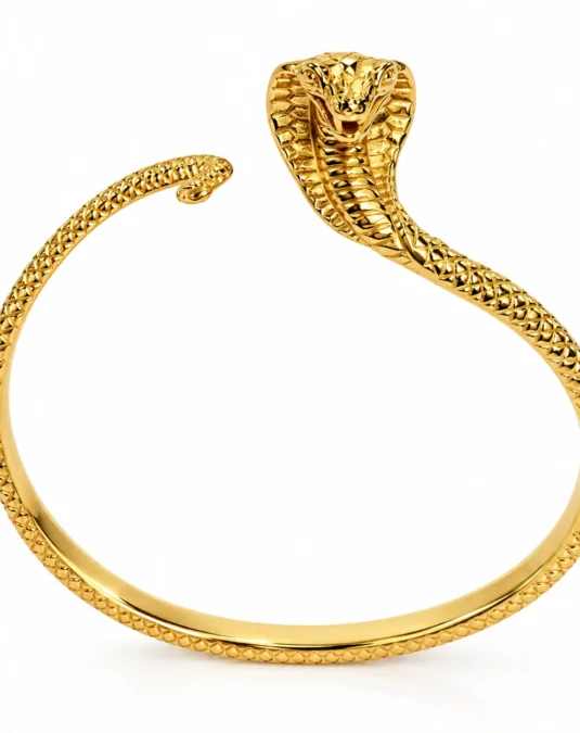 Brazalete Dorado de Cobra
