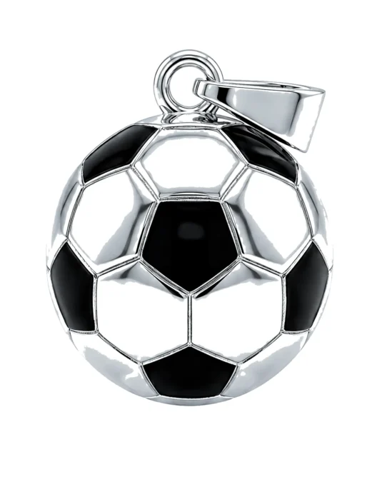 Dije de Balón de Fútbol Soccer Clásico