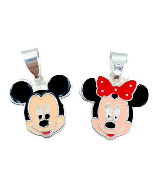 Dije Mickey y Minnie Disney