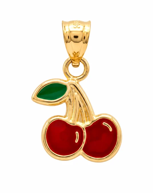 Dije de Oro de Cereza