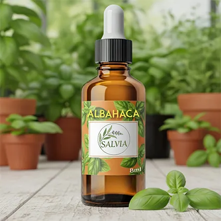 Esencia Salvia 08 ml Albahaca