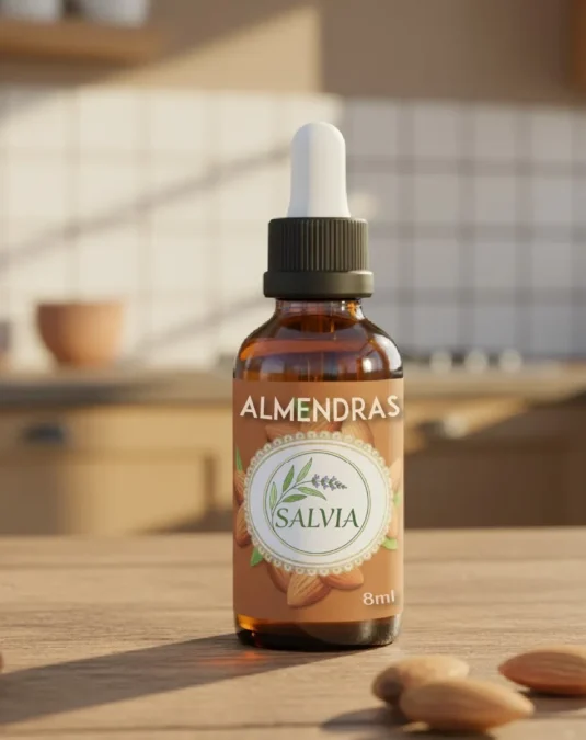 Esencia Salvia 08 ml Almendras